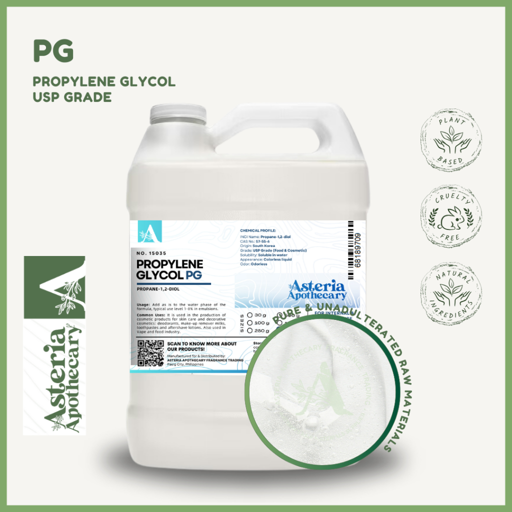 Propylene Glycol, USP Grade Procol 4Kg - Asteria Apothecary | Shopee ...