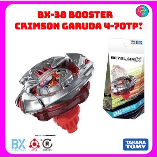 11/2 New release BEYBLADE X Beyblade X BX-38 Booster Crimson Garuda 4 ...