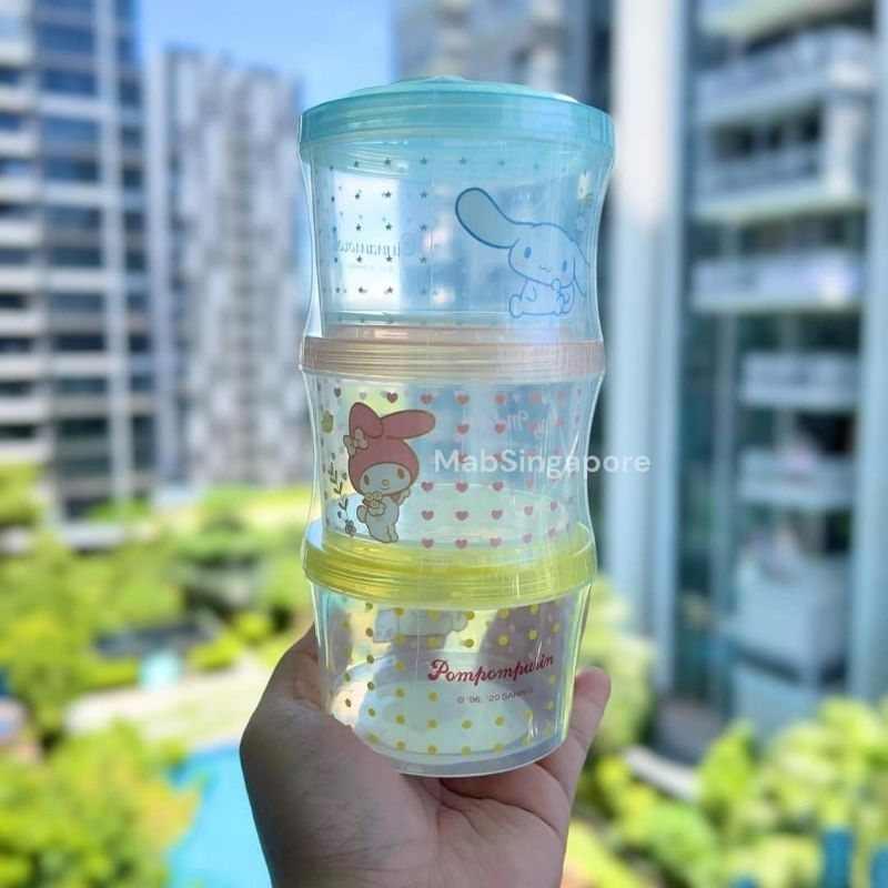 Sanrio x Miniso 3stack food container (260ml) | Shopee Philippines