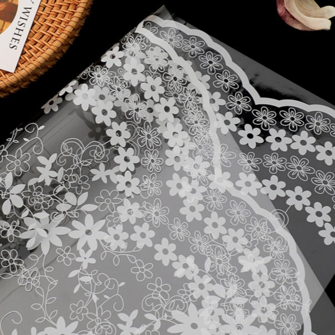 20pcs Waterproof Lace Printed Packaging Paper Opp Packaging Paper ...
