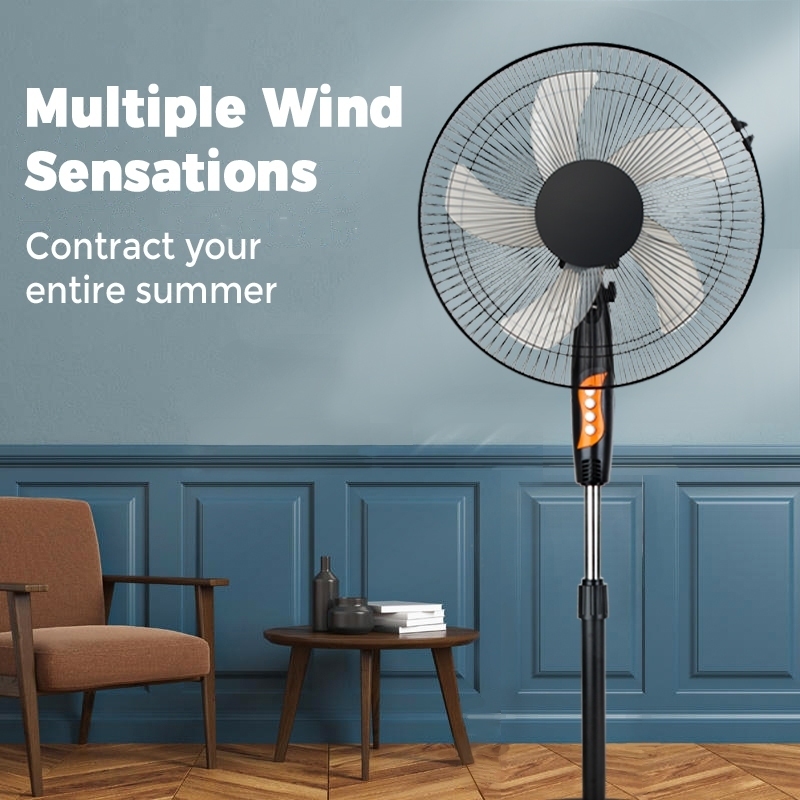 Gold Star Electric Fan Set with Modern Design and Multiple Settings ...