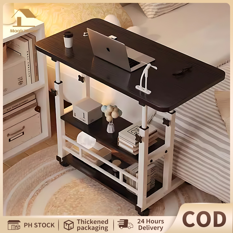 COD Bedroom Bedside Table Lifting Desk laptop table computer table ...