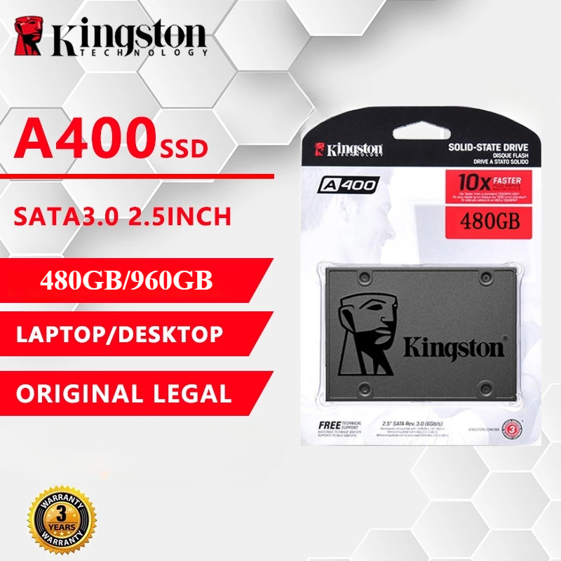 SSD Kingston SA400 480GB 2.5 Pollici | SATA III | Usato Ma Funzionante - Foto 3
