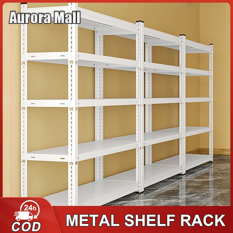 Aurora 3/4/5 Layers Metal Rack Stainless Steel Rack Boltless Organizer ...