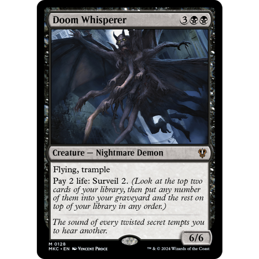 Magic The Gathering - Doom Whisperer (069/259) - Guilds of Ravnica