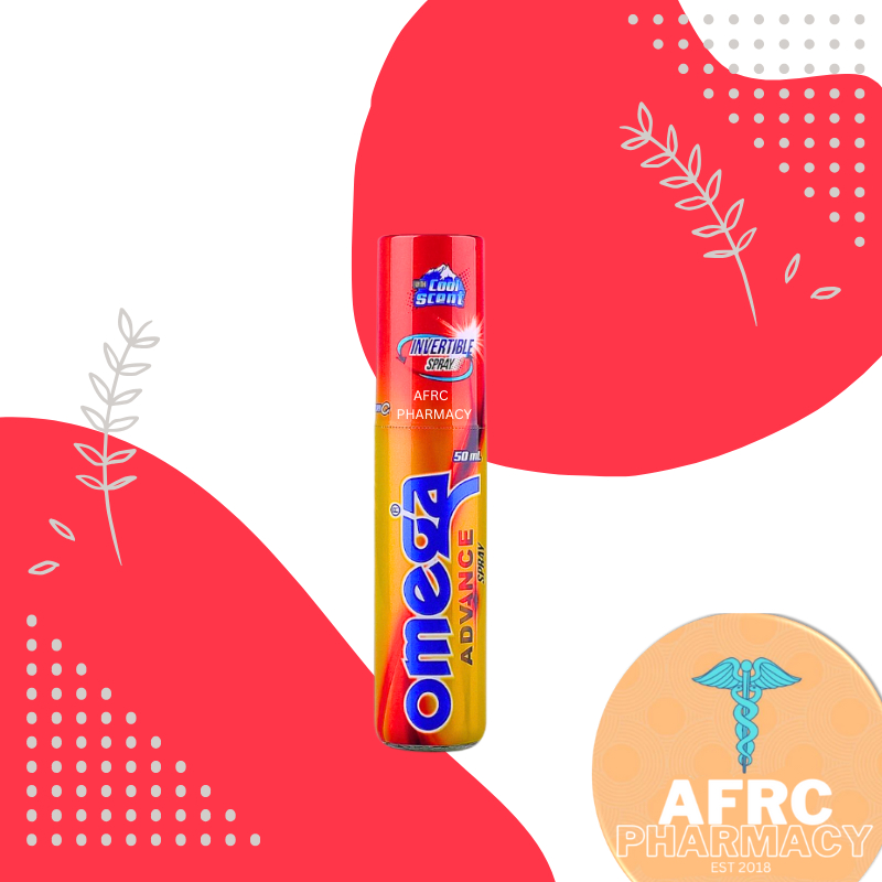 Omega Advance Spray Pain Reliever 50mL | Shopee Philippines