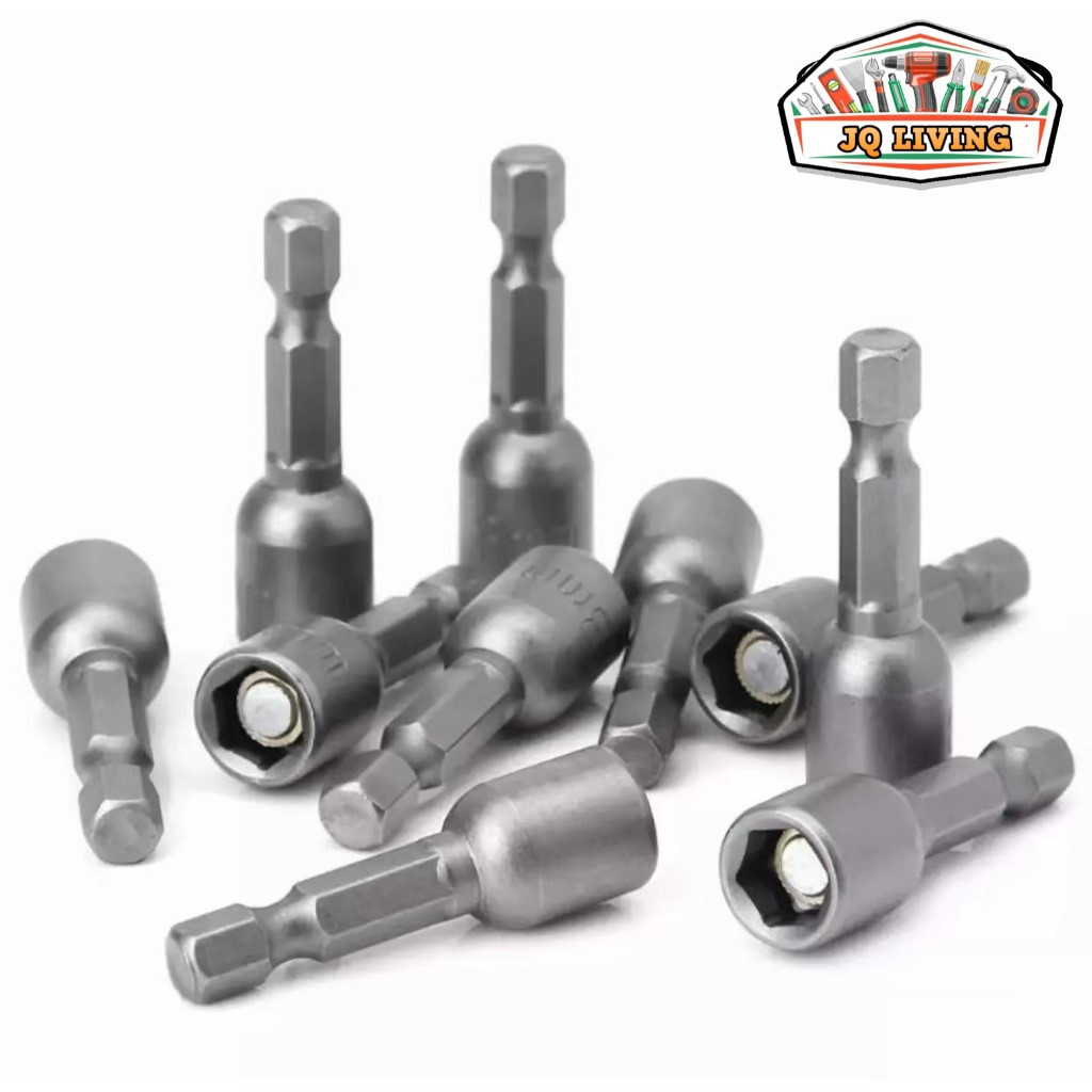 COD Magnetic Nut Socket / Tex Screw Adaptor 8mm / Screw Bit Set Sold ...