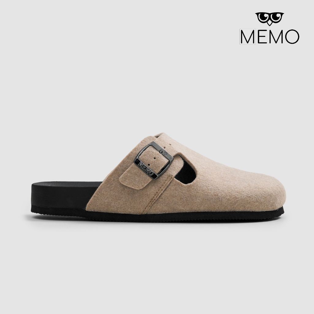 Memo Men's Clogs with Buckle For Men (Tan) | Shopee Philippines