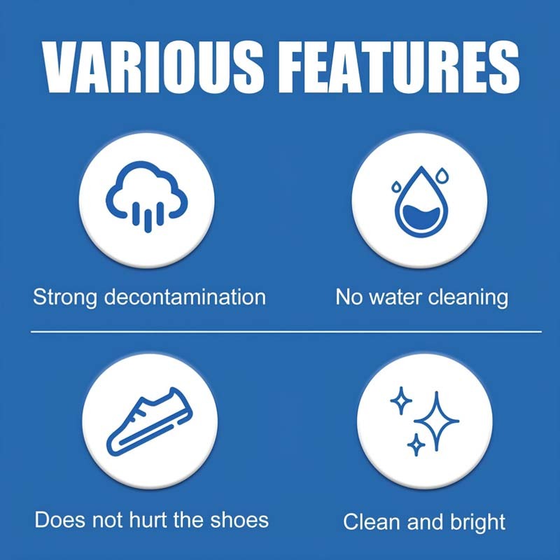 Mocox Multipurpose Shoes Cleaning Remover Water-Free Clean Quick Clean ...
