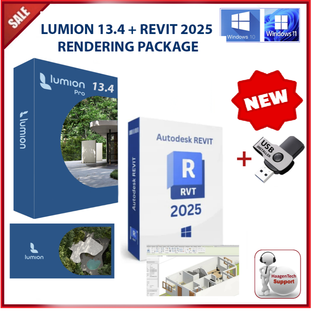 Lumion For Revit 2025 – Extension Lumion Revit – TBFK