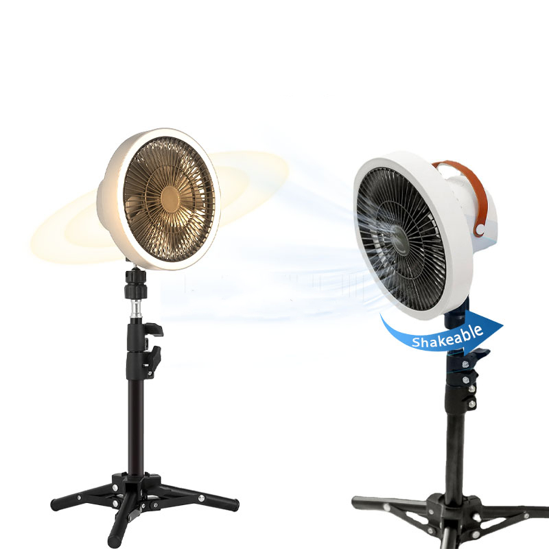 Camping Fan Tripod Rotary Fan Desk Fan/Ceiling fan/Chandelier 3in1 ...