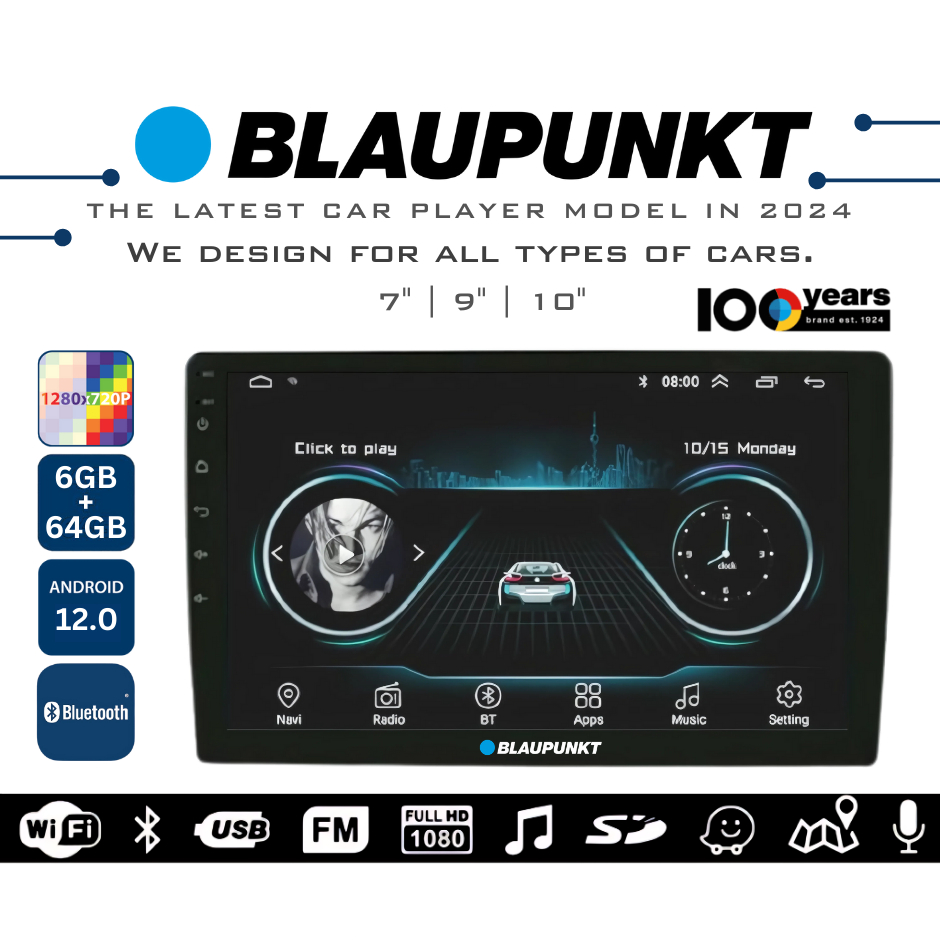 NEW !! BLAUPUNKT Android Player 7
