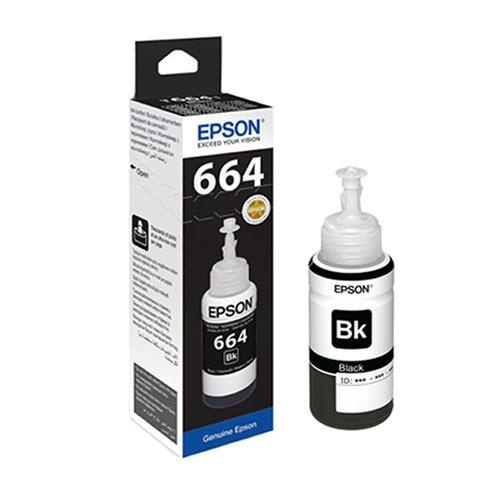 Epson 664 Genuine Original Ink Bottle Black Cyan Magenta Yellow T664 ...