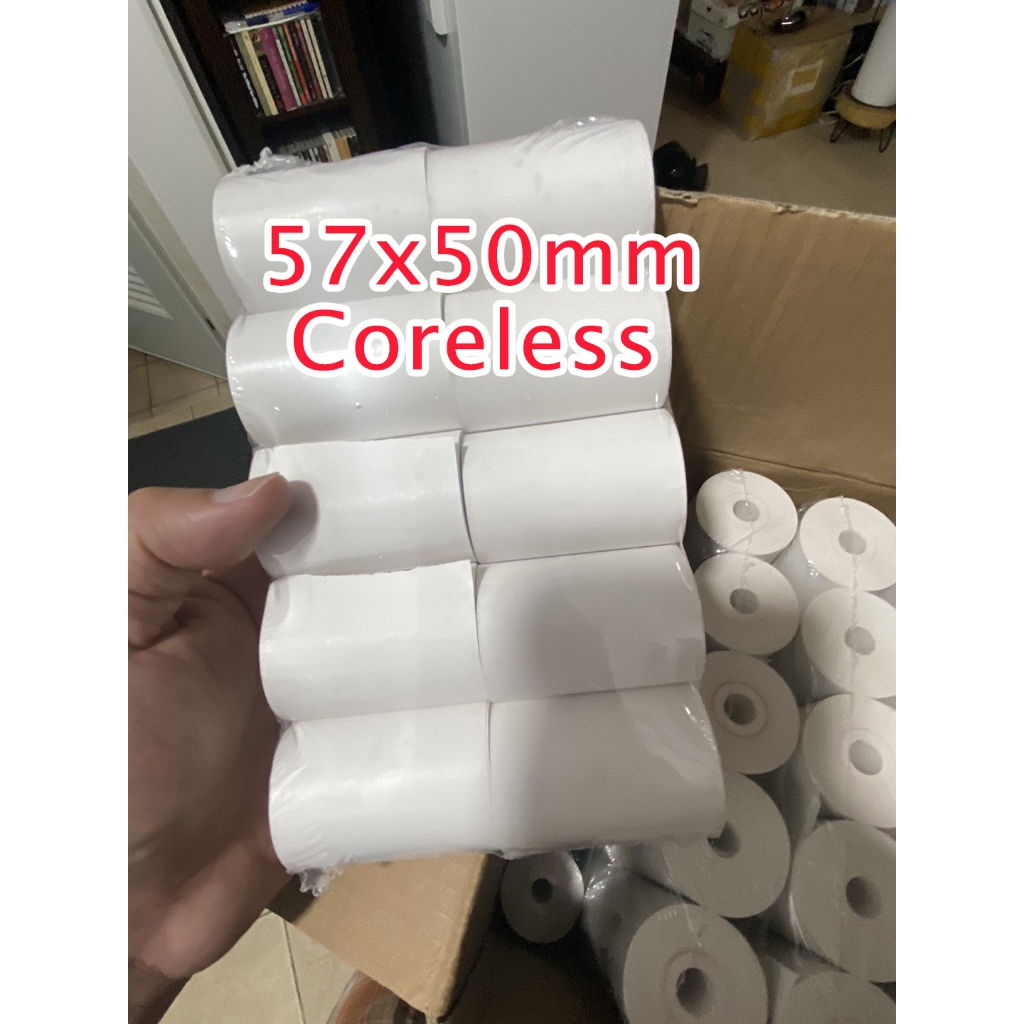 10 PCs Thermal Paper for Mobile 58mm 30mm Mini Thermal Printer Cash ...