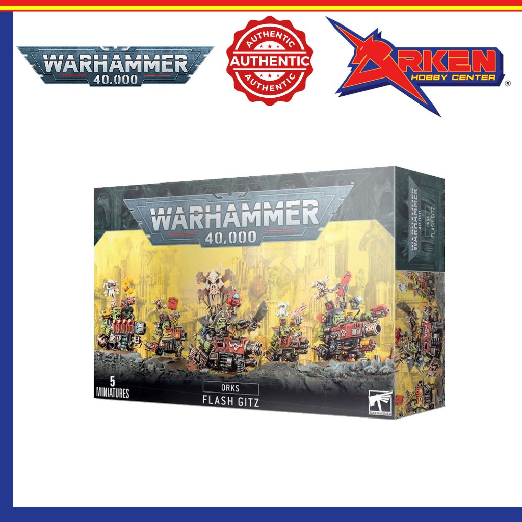 WARHAMMER 40,000 - Orks: Flash Gitz - 5 Miniatures | Shopee Philippines