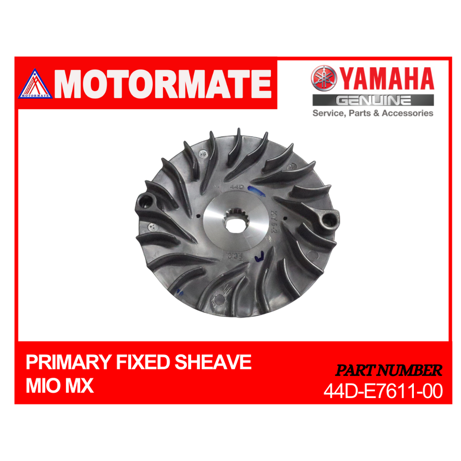 YAMAHA GENUINE PARTS Primary Fixed Sheave Mio MX Part No. 44D