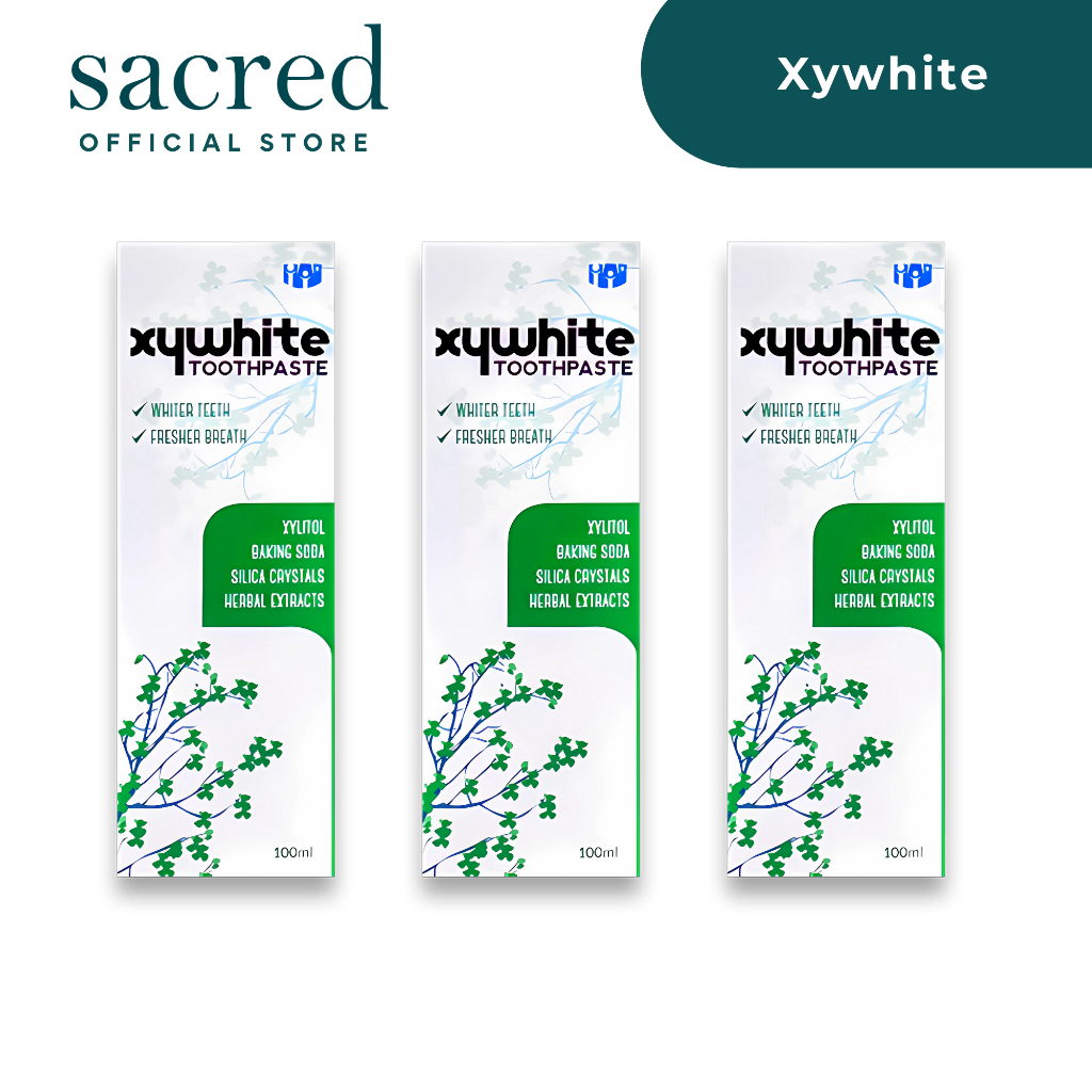 (BUNDLE OF 3) Xywhite Toothpaste 100ml |Whiter Teeth, Fresher Breath, w ...