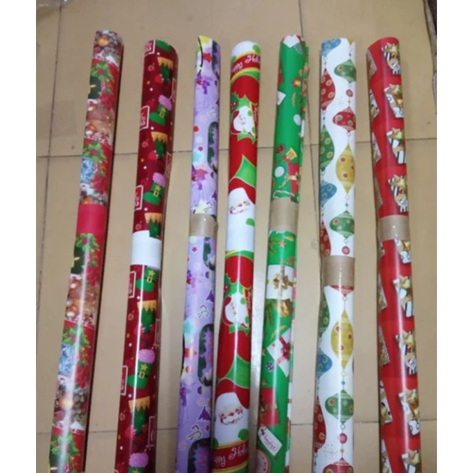 10sheets/roll Xmass gift wrapper Christmas gift paper present (1 design ...
