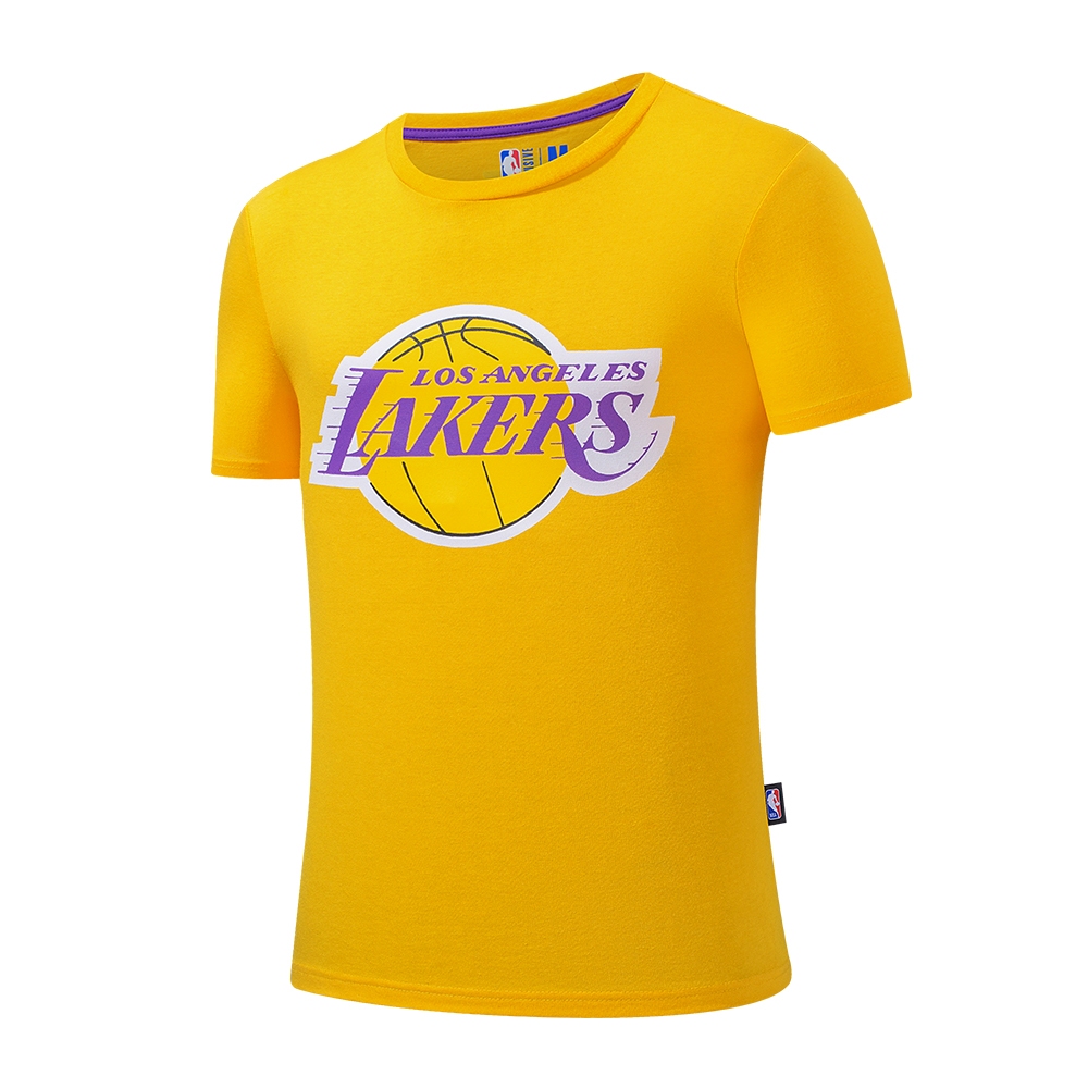 Fanatics FexPro Men's NBA Basics Primary Logo T-Shirt Lakers | Shopee ...