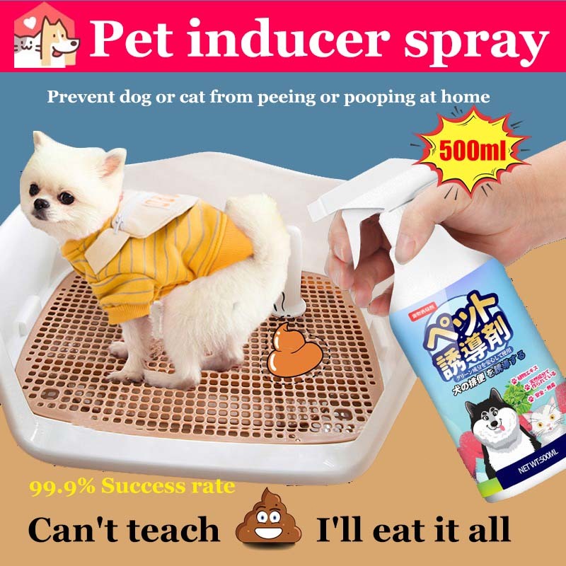 Potty Spray Training Dog 【500ml】 Pet Defecation inducer Pet Dog Pee ...