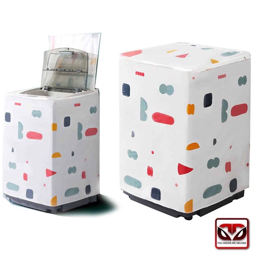 Waterproof Washing Machine Cover Dust Cover Protective Case ( Random ...