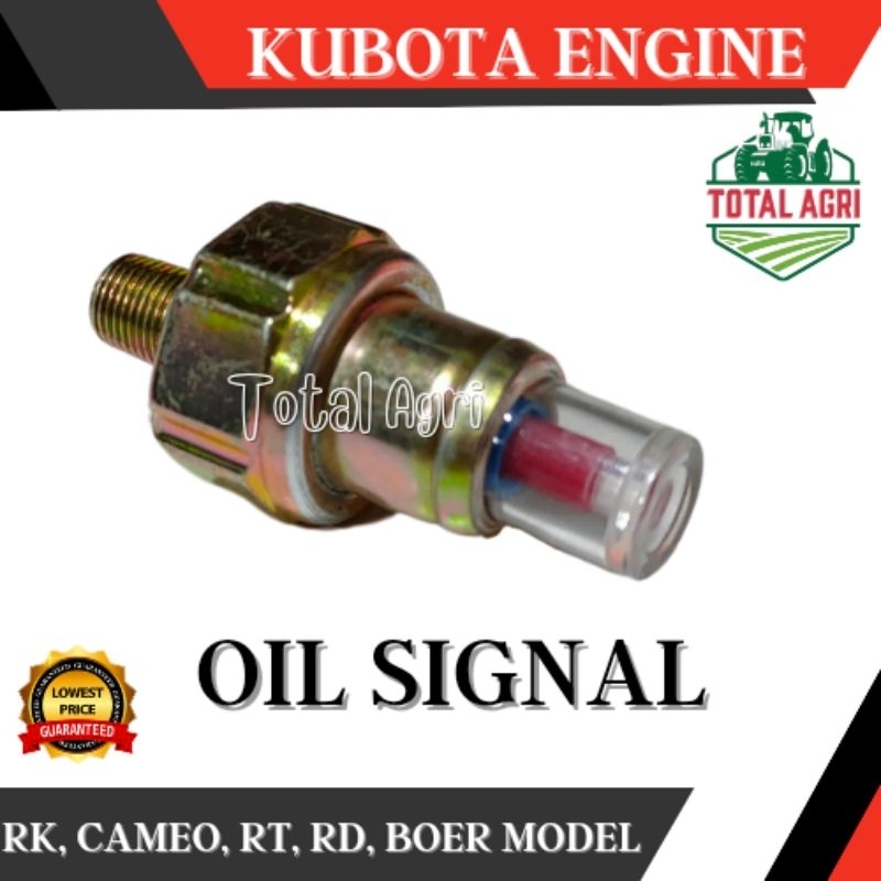 Oil Signal Kubota Engine RK Model CAMEO Model RT Model RD Model BOER ...