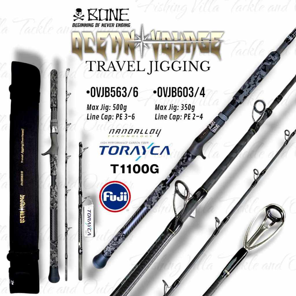 Bone Fishing World Travel Jigging Fishing Rods Number 1 Travel Rod in ...