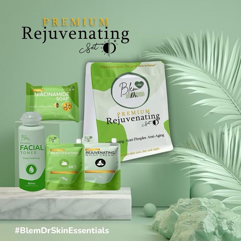 BLEM DR. Premium Rejuvenating Set for Whitening Anti Aging and Anti ...
