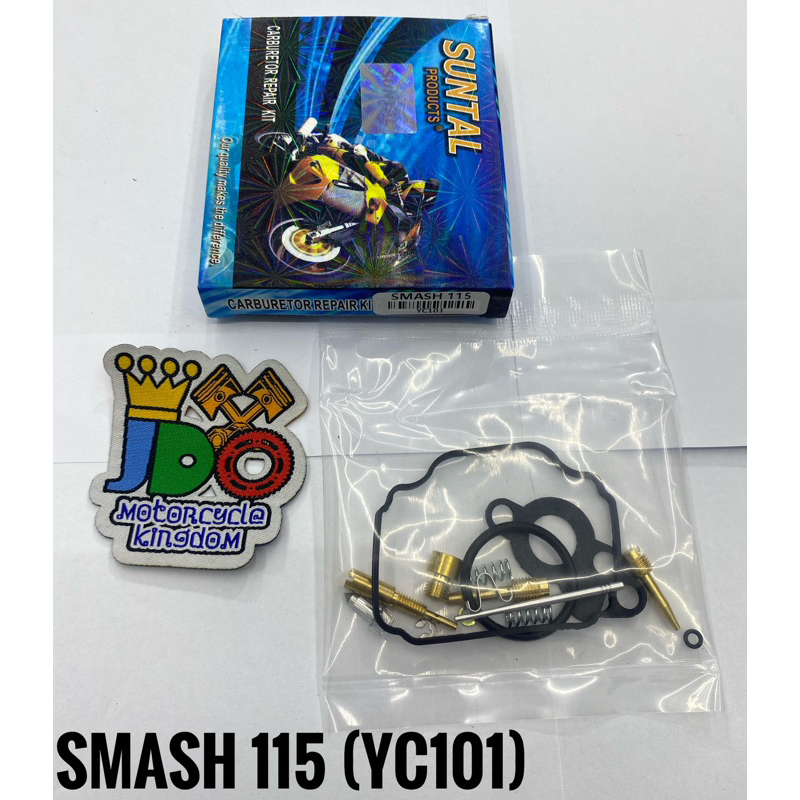 SUNTAL CARBURETOR REPAIR KIT SMASH 115 (YC101) | Shopee Philippines