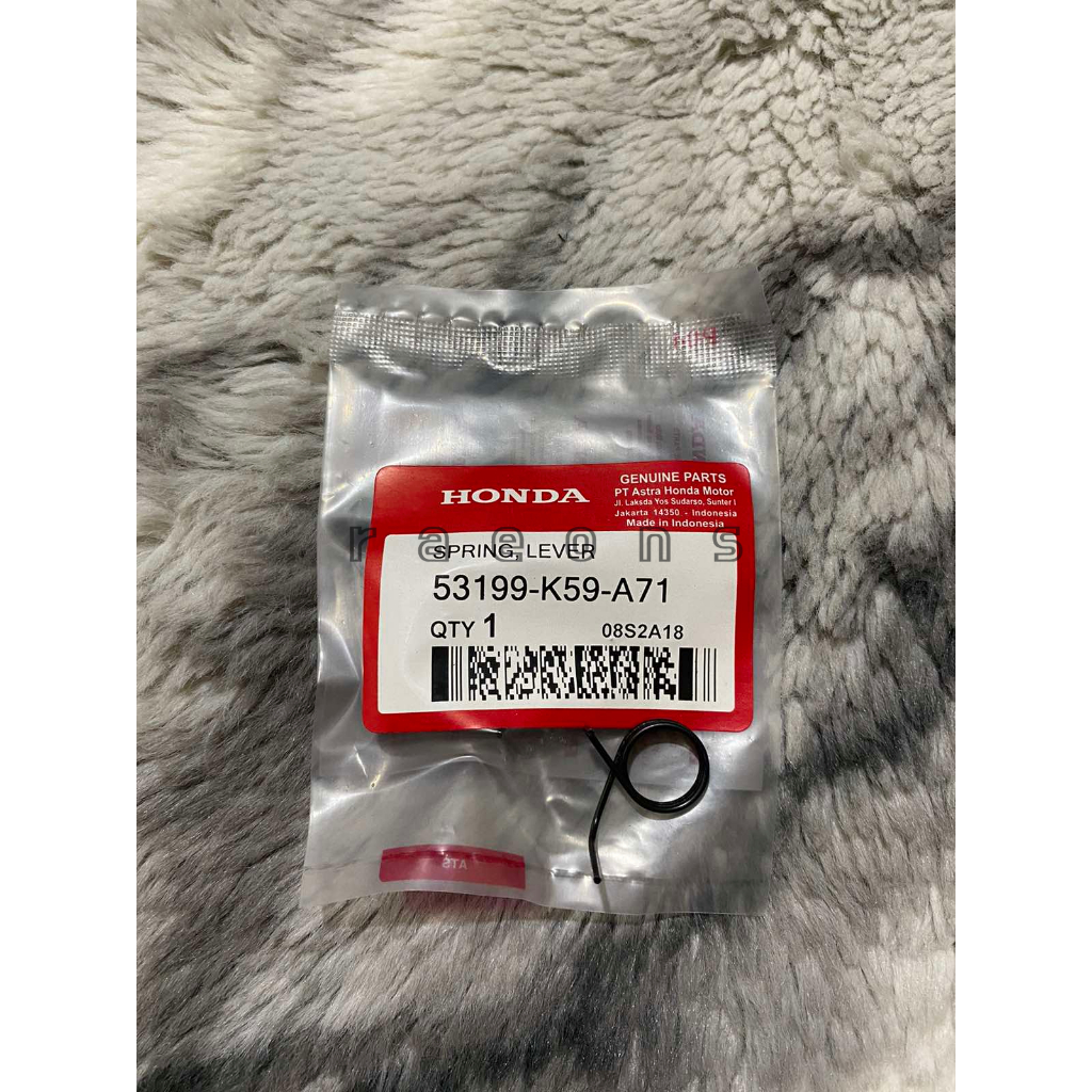 Honda Genuine Spring Lever Right Break for Click | Shopee Philippines
