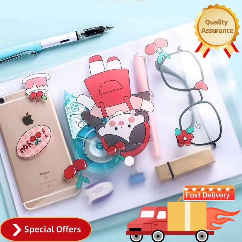 Thickened A4 Document Bag Large Capacity Snap Bag Cartoon Waterproof ...
