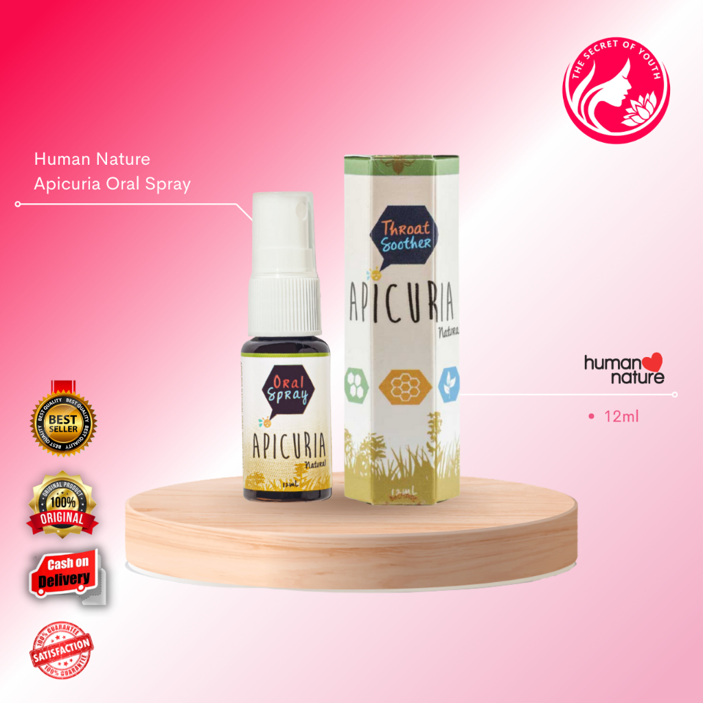 Human Nature Apicuria Natural Oral Spray - 12ml | Shopee Philippines