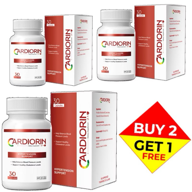 Cardiorin 30 Capsules - Support Cardiovascular Health | Shopee Philippines