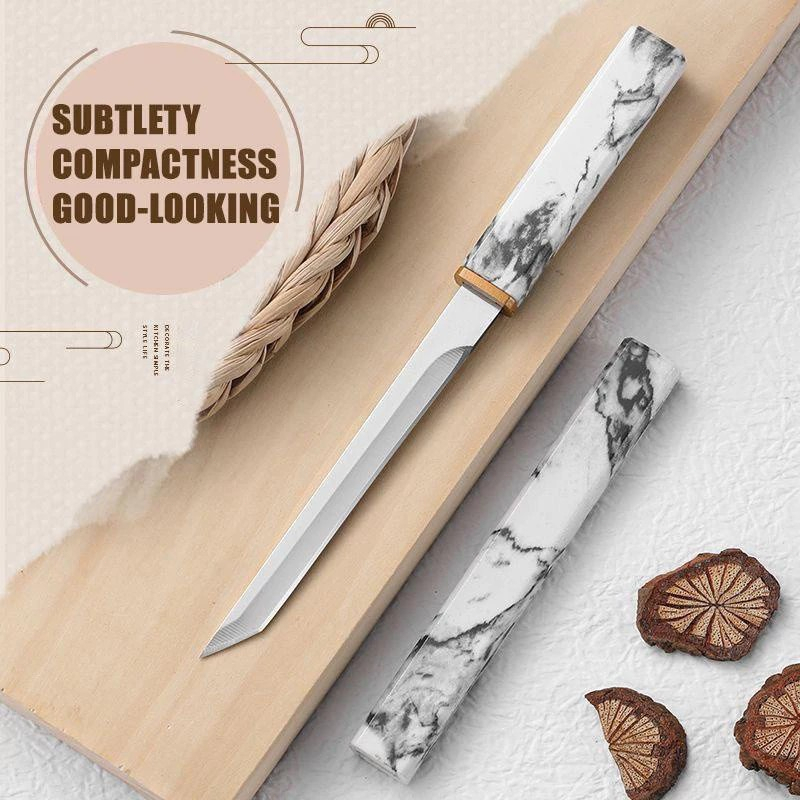 Japanese samurai highest quality pure steel is suitable for kitchens ...
