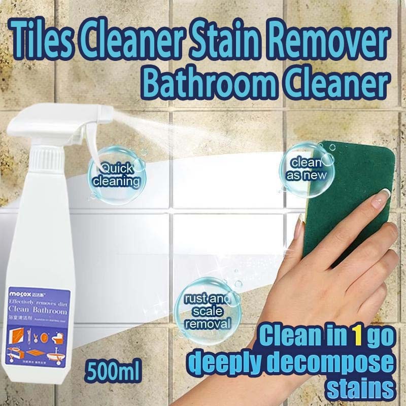 Mocox Tiles Cleaner Stain Remover antibacterial Toilet Bowl Cleaner ...