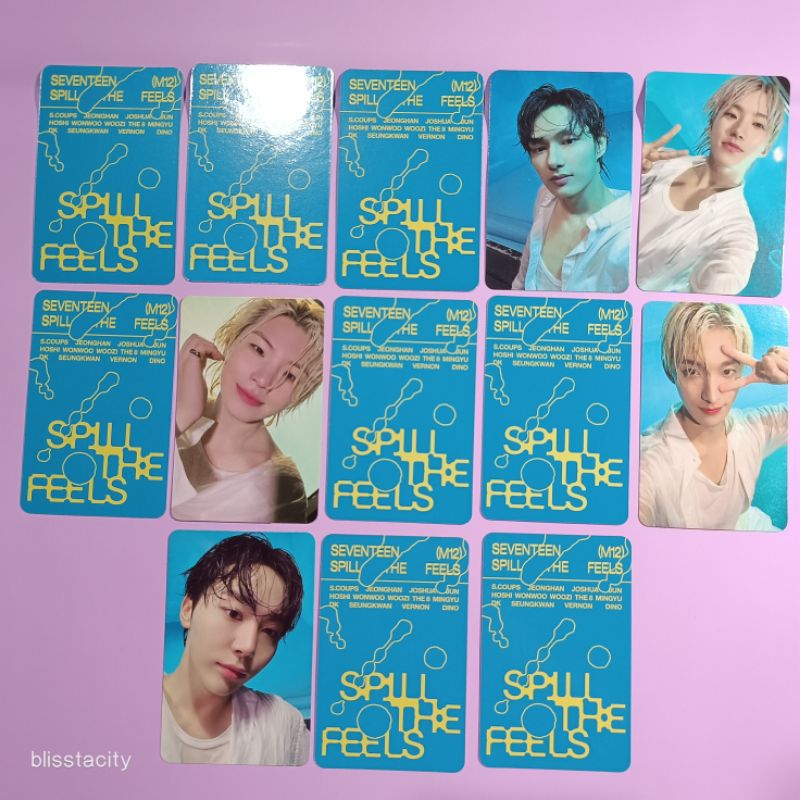 SEVENTEEN ジョンハンspill the feels shopee Poster - SEVENTEEN Jeonghan SPILL THE FEELS Album Concept Photo