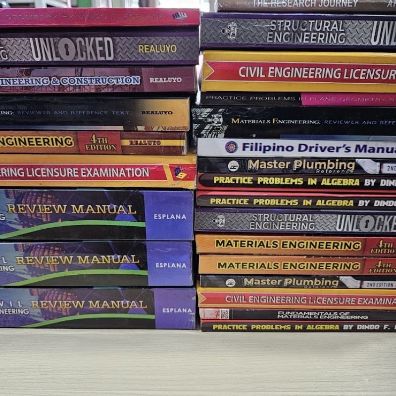 Slightly DAMAGE Books for Engineering | Shopee Philippines