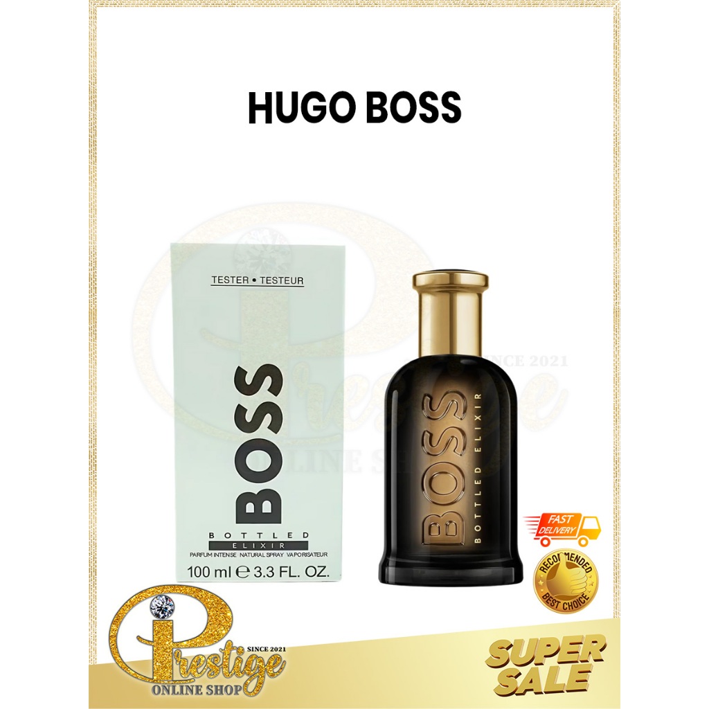 Boss Bottled Elixir 100ml Edp By Hugo Boss 