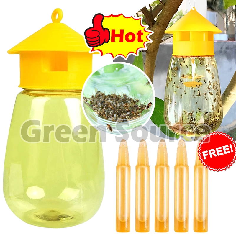Fruit Fly Attractant Wasp Trap Bait Beekeeping Beehive Tool Killer ...