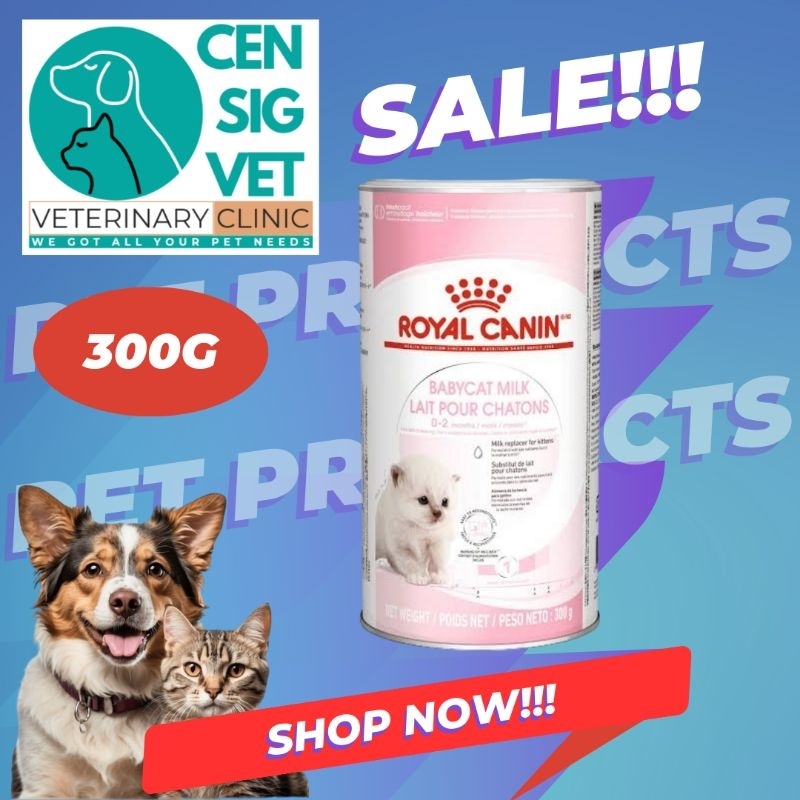 Royal Canin Babycat Milk Newborn 300g (NOTE: EXPIRATION: April 2025 ...