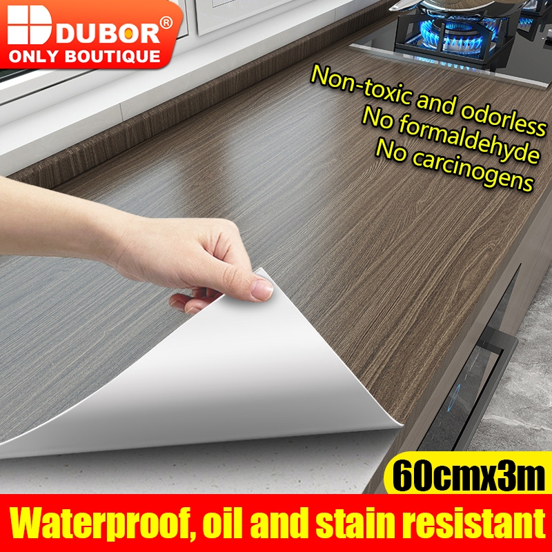 DUBOT PVC wallpaper design waterproof sticker for Wall Decor 300x60CM ...