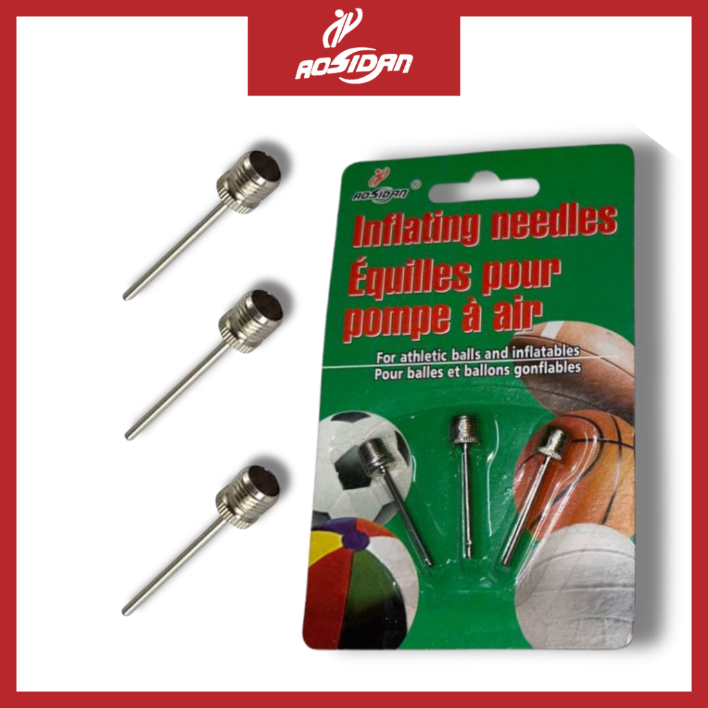 ASD Inflating Ball Accessories Set 3 Pins & 5 Needles for All Ball ...