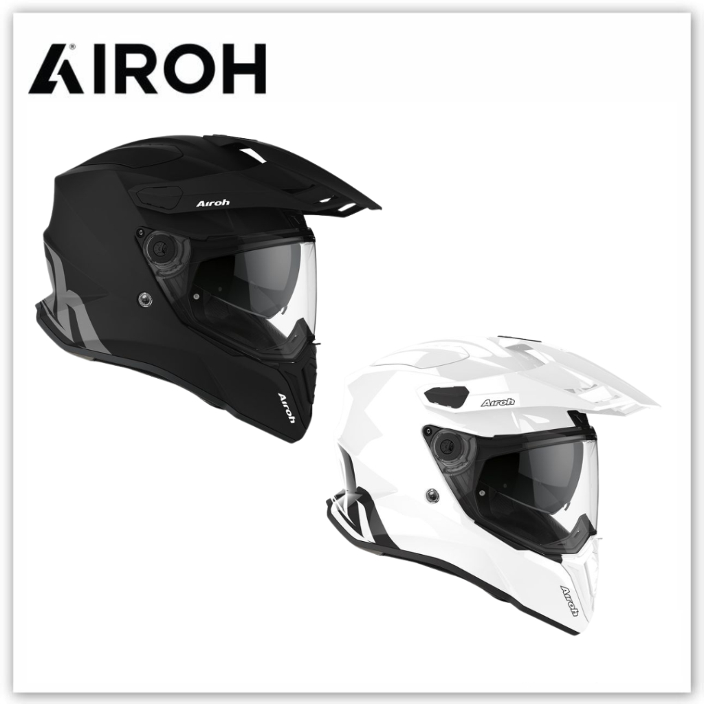 Helmet Airoh Commander 2 Reveal Red Fluo Matt Ready To Ship - View #6