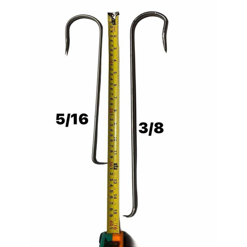 STAINLESS GAFT HOOK/GANTSO without handle(walang hawakan) | Shopee ...