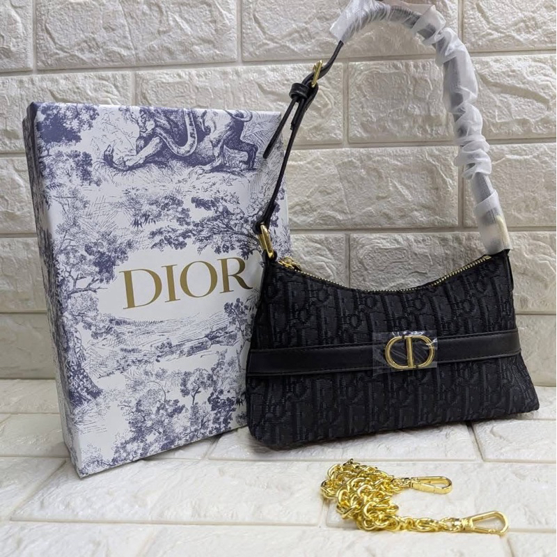 women’s Korean fashion ladies shoulder bag sling bag Mga Dimensyon: 23L ...
