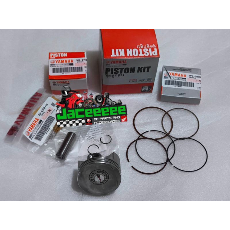 Stock Piston Kit Genuine for Sniper 150 V1/V2, R15 V2 | Shopee Philippines