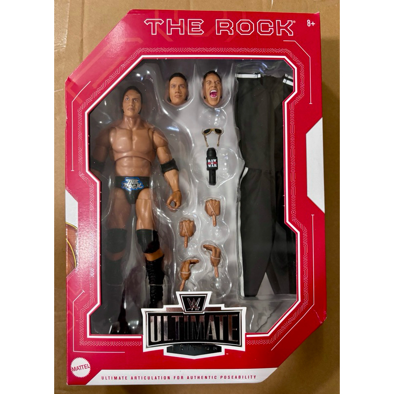 WWE Ultimate Edition Target Exclusive The Rock | Shopee Philippines