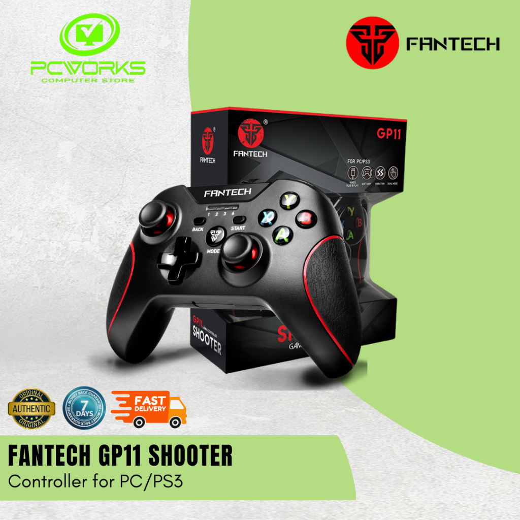 Fantech GP11 Shooter Gaming Controller for PC and PS3 | Shopee Philippines