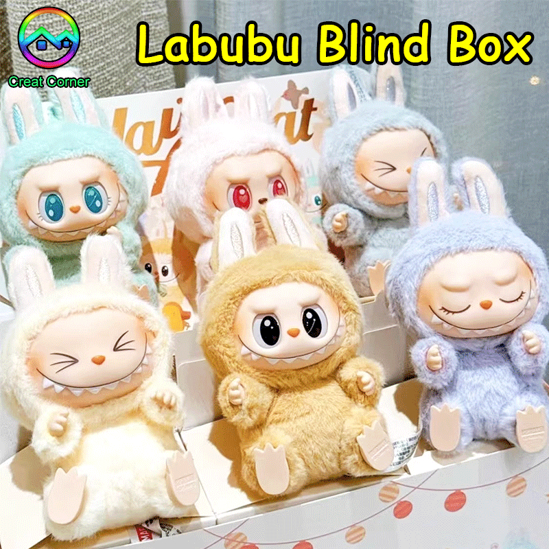 The Monsters LABUBU Blind Box Vinyl Face Series Pop Mart Cute Bunny ...