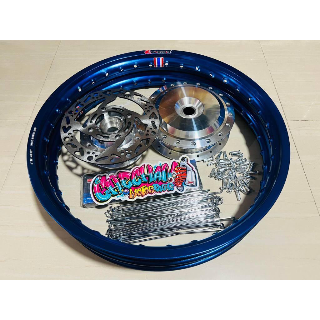 RIMSET HONDA BEAT / GENIO / ZOOMER / SCOOPY 17S 1.4 FRONT 1.4 REAR ...